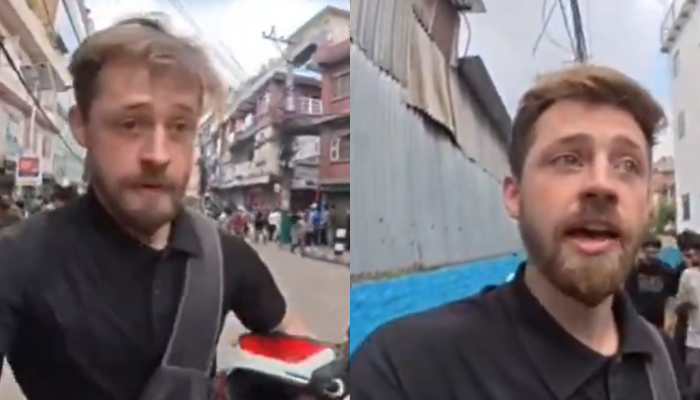 Foreign Blogger's Video From Nepal Unrest Goes Viral, Netizens Call Him Journalist- Watch