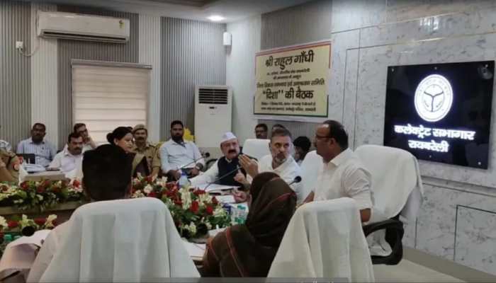 Rahul Gandhi Vs Dinesh Pratap Singh: Heated Argument In Rae Bareli Caught On Video
