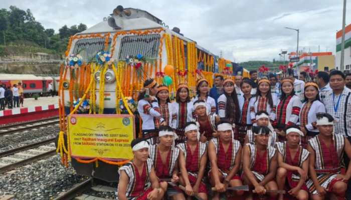 Mizoram's First Bairabi-Sairang Rail Line: PM Modi Flags Off Three Trains; Check Timings, Routes, And Speed 