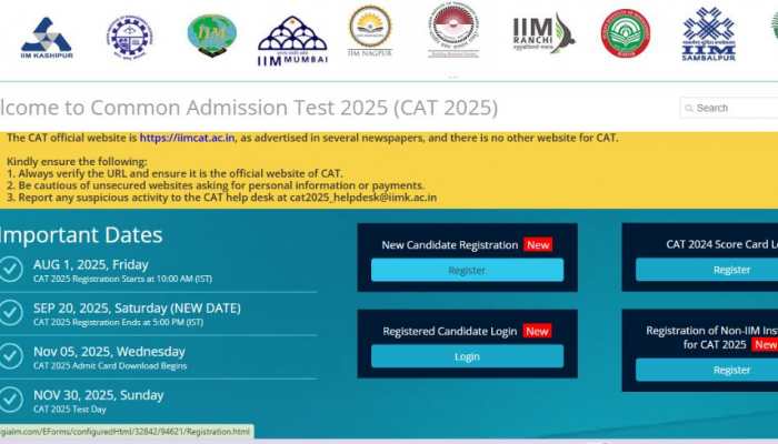 IIM CAT Registration 2025 Extended Till September 20, Apply At iimcat.ac.in- Check Direct Link Here