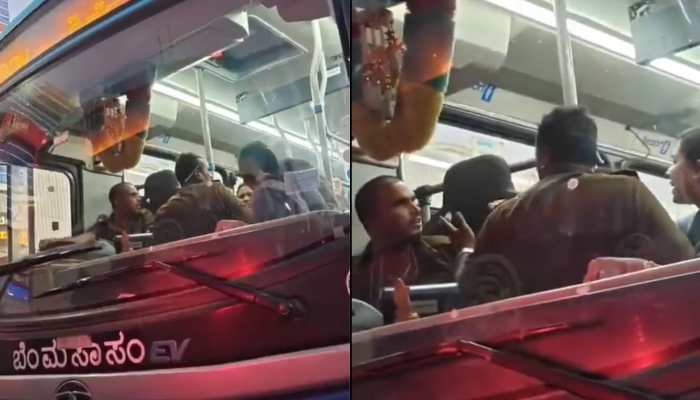 Bengaluru Bus Chaos: Driver And Woman Passenger Slap Each Other In Viral Video; Internet Reacts