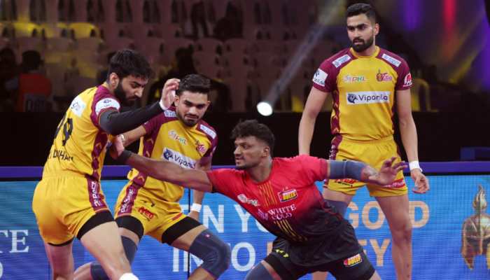 PKL 12: Bengaluru Bulls Make It Four In A Row As Ganesha's Final Raid Heroics Stuns Telugu Titans In Thriller