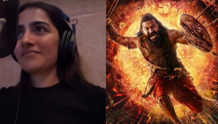 Rukmini Vasanth Wraps Up Dubbing For Rishab Shetty's 'Kantara: Chapter 1', Drops SNEAK PEEK From Session