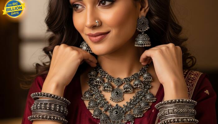 Flipkart Big Billion Days Start 23rd Sept: Shop Oxidised Jewellery Sets Now