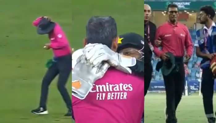 Asia Cup 2025: Umpire Ruchira Palliyaguruge Hit By Mohammad Haris’ Throw During PAK vs UAE