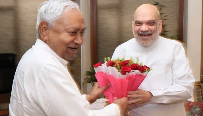 Bihar Politics In Focus: Nitish Kumar, Amit Shah Hold Private Talks In Patna