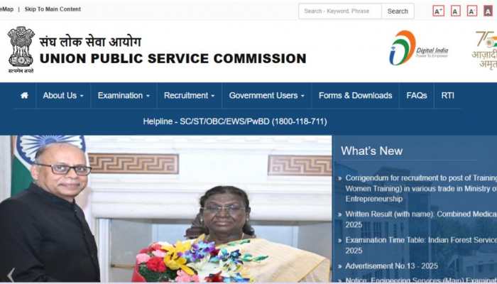 UPSC IFS Main Exam 2025 Timetable Released At upsc.gov.in- Check All Dates Here