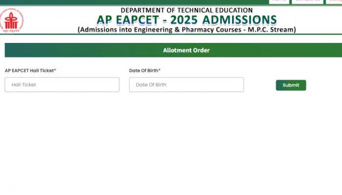 AP EAMCET 2025 Round 3 And Final Phase Allotment Result 2025 OUT At eapcet-sche.aptonline.in, Complete Physical Reporting By Sep 23- Check Direct Link Here