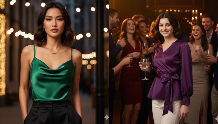 Best Women’s Satin Tops To Buy On Amazon This Amazon Great Indian Festival 2025