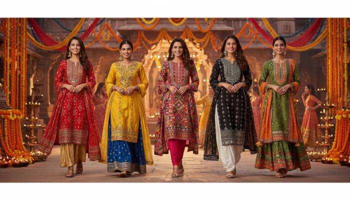 4 Gorgeous Navratri Kurtis to Shop in Amazon Great Indian Festival 2025