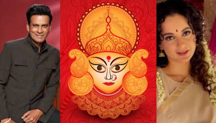 Navratri 2025 Celeb Wishes, Greetings: Manoj Bajpayee, Kangana Ranaut, Anupam Kher And More Celebrate Maa Durga’s Festival