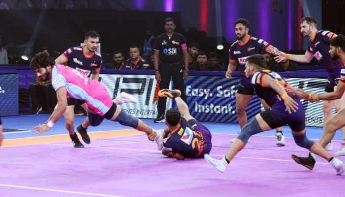 PKL 12: Nitin Kumar’s Super 10 Leads Jaipur Pink Panthers Comeback To Clinch Tie-Breaker Against U Mumba