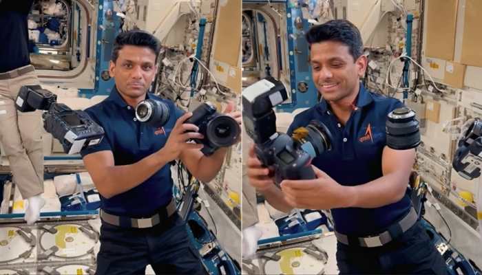 Shubhanshu Shukla's Viral Video Explains Space Life's 'Perpetual Free Fall' | WATCH