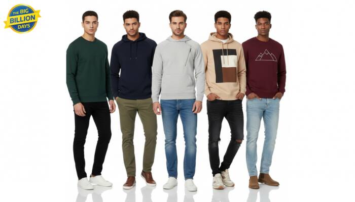 Flipkart Big Billion Days Live: Trendy Sweatshirts for Men You Can’t Miss