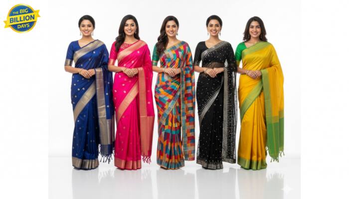 Flipkart Big Billion Days Start: Stunning Sarees to Steal the Spotlight