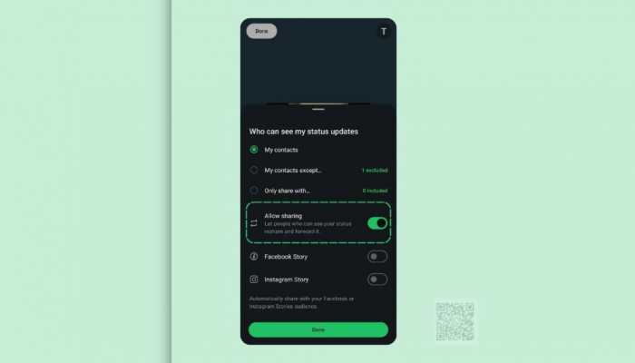 WhatsApp Is Testing Feature To Let Users Control Who Can Reshare Status Updates – Details 