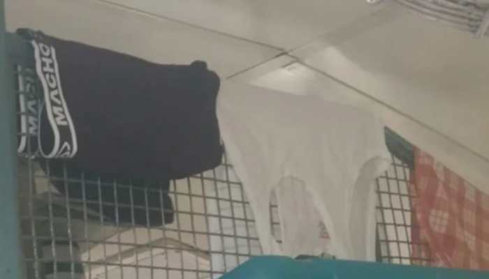  Pic Goes Viral: Passenger Hangs Undergarments In overcrowded Train, Sparks Debate On Civic Sense | 'Only In Indian Railways'