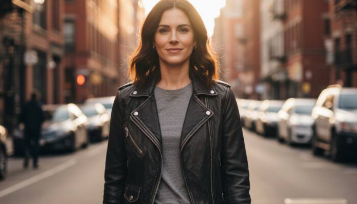 Leather Outfit To redefine your wardrobe at the Myntra 