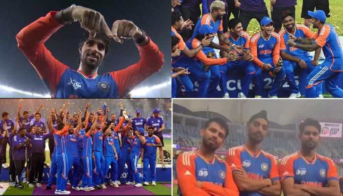 From Tilak Varma’s Heroics To Arshdeep Singh’s Mimicry: Inside India’s Epic Asia Cup Victory Celebrations - In Pics