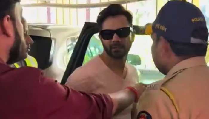 Viral Video: Varun Dhawan’s Driver Abuses A Pedestrian, Actor Steps In To Handle Situation - Watch 