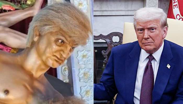 Durga Puja Pandal Idol In West Bengal Depicts Donald Trump As Demon, Netizens Call It 'Trumpashur'