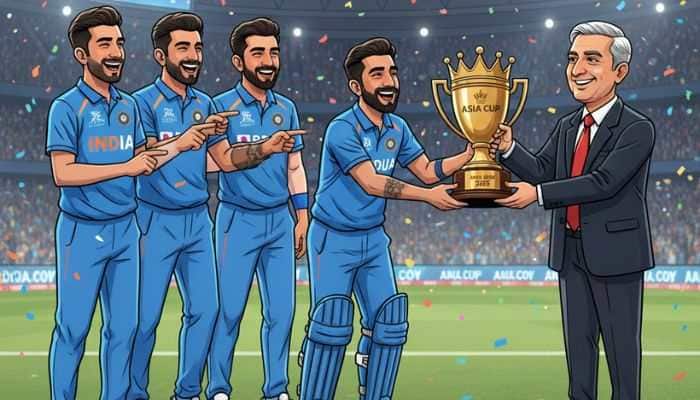 When Will Mohsin Naqvi Return Team India's Asia Cup 2025 Trophy? Here's What We Know (Photo Credit - AI))