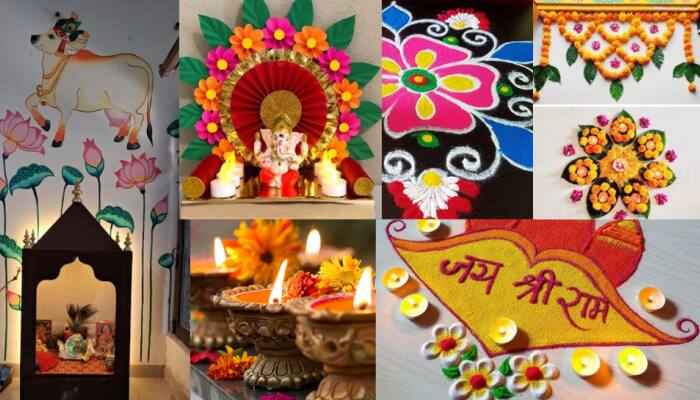 Diwali 2025, Deepawali 2025, Happy diwali 2025, diwali photo, diwali home decor, Diwali 2025 decoration, DIY mandir decoration, Diwali rangoli designs 2025, easy rangoli ideas, floral rangoli for Diwali, eco-friendly Diwali décor, pooja room decoration, modern rangoli patterns, festive home decoration, Diwali mandir decoration ideas