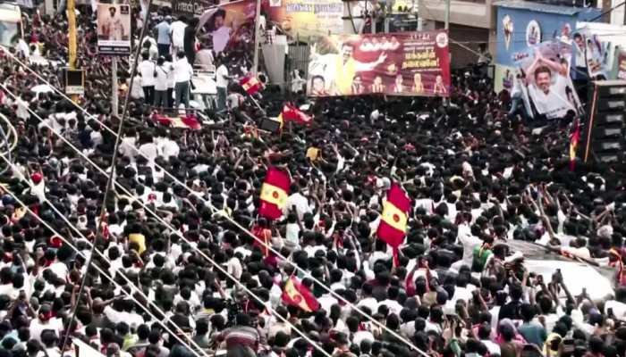 TVK Puts Vijay’s Statewide Tour On Hold After Karur Stampede