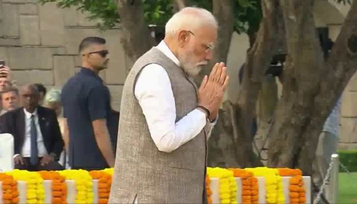 PM Modi Offers Tributes To Bapu On Gandhi Jayanti; Committed To His Footsteps For 'Viksit Bharat'