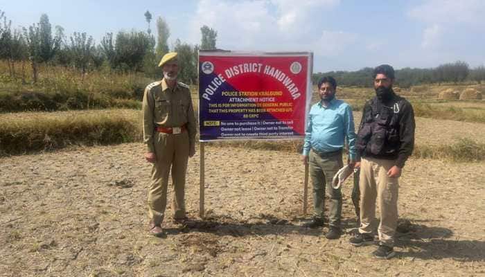 Handwara Police Attach Property Of PoK-Based Terrorist Handler In Kralgund