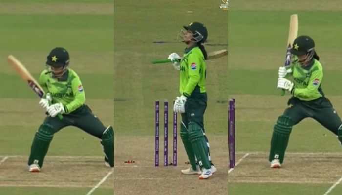 Nashra Sandhu’s Freak Hit-Wicket Shocks Fans as Pakistan Women Fall to Bangladesh in CWC 2025