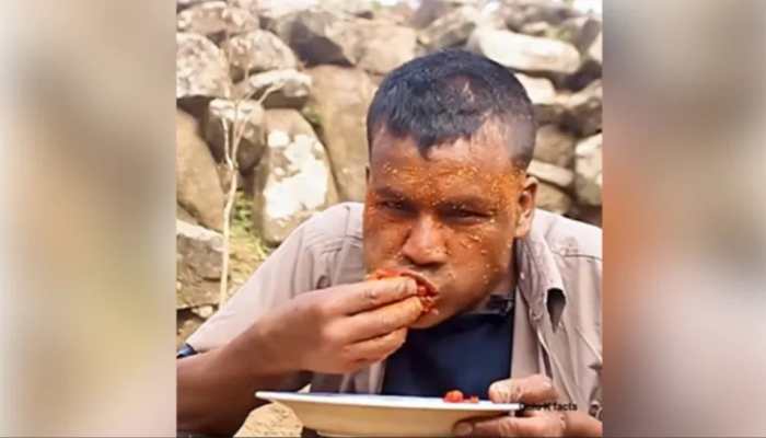 Viral Sensation: Meet Meghalaya Farmer Who Swallows 10kg Dried Chillies In One Sitting—Doesn't Blink, Doesn't Sweat | VIDEO