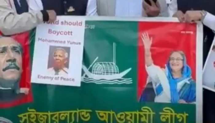 Awami League Stages Protest In Geneva Against Killings And Rights Abuses Under Yunus-Led Govt