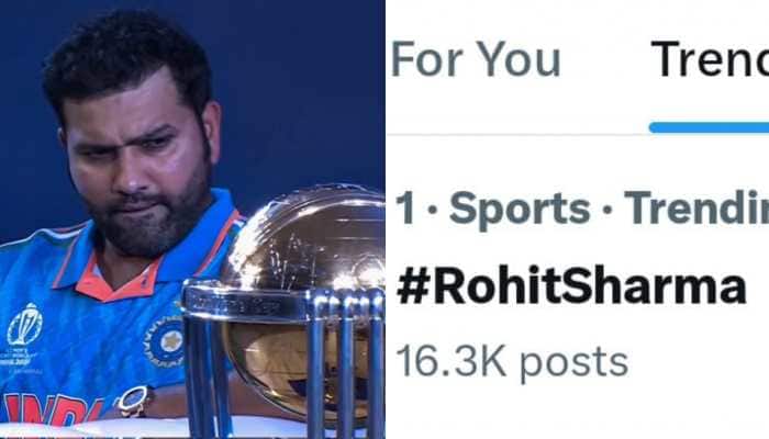 #ThankYouRohitSharma Trends Worldwide As Rohit Sharma Removed As ODI Captain, Shubman Gill Announced Replacement