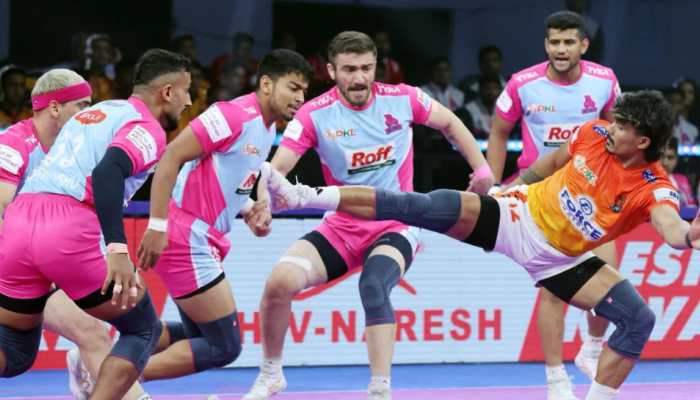 PKL 12: Aditya's Super 10 Helps Puneri Paltan Clinch Thriller Against Jaipur Pink Panthers Despite Samadi's 22-Point Game