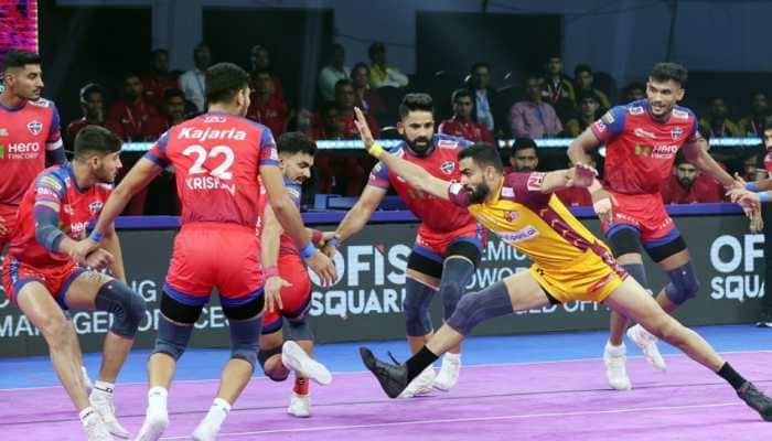 PKL 12: Bharat's Super 10, Shubham's High Five Power Telugu Titans To Fourth Consecutive Win 