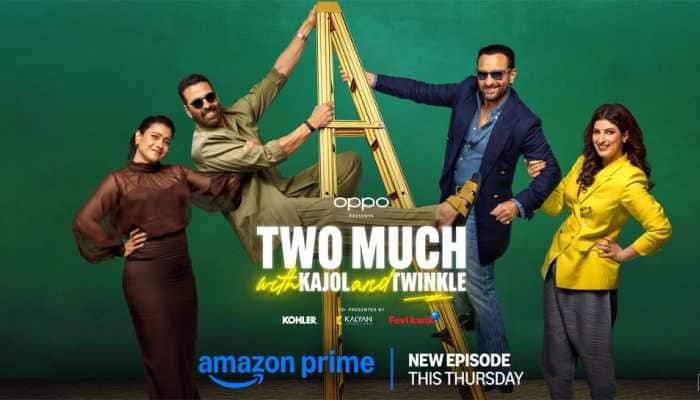Two Much With Kajol And Twinkle: Saif Ali Khan And Akshay Kumar Bring 'Main Khiladi Tu Anari' Swag Alive!
