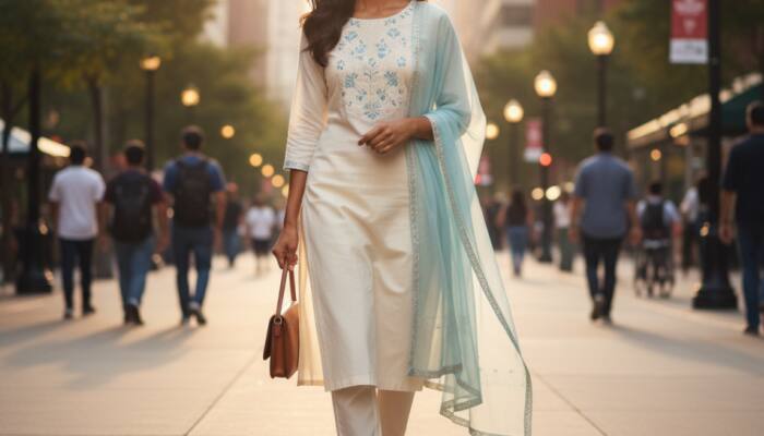 Fashionable Kurti To Redefine Every Ethnic Fashion in day to day attire on Myntra.