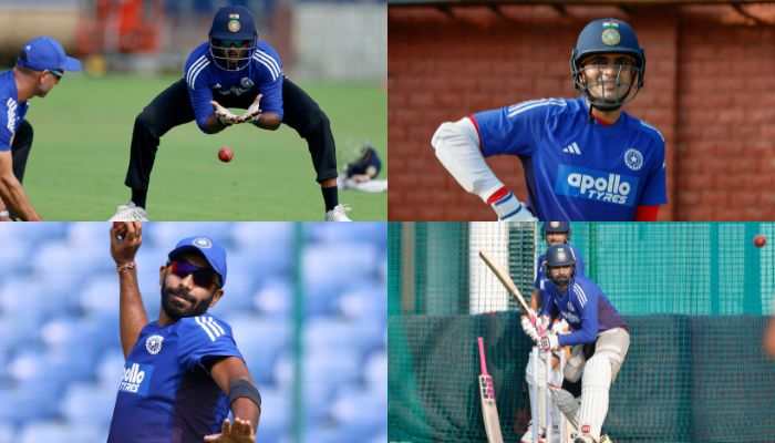Team India’s Intense Practice Session Ahead Of India vs West Indies - In Pics