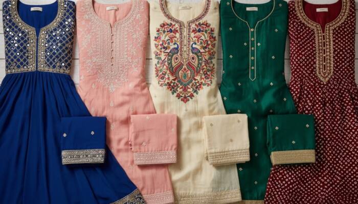 Elegant Kurta Sets to Shop Now in the Diwali Myntra Sale 2025!