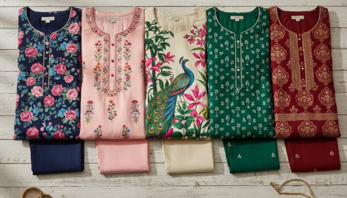 Floral Kurta Sets to Refresh Your Wardrobe This Diwali Myntra Sale 2025!