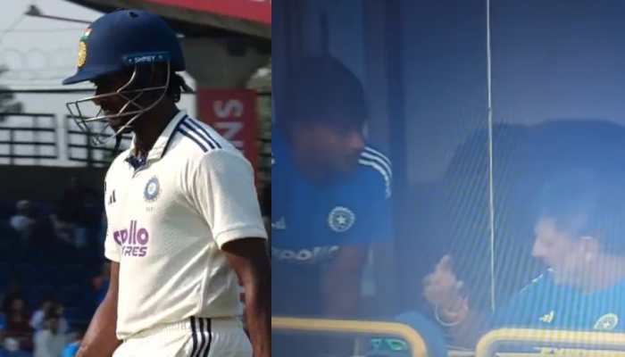 WATCH - Batting Coach Sitanshu Kotak Gives Sai Sudharsan Stern Talk After Missing Century VS WI