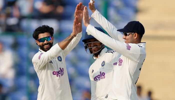 2nd Test, Day 2: Ravindra Jadeja, Kuldeep Yadav Reduce West Indies To 140/4 At Stumps After Shubman Gill's Century Propels India to 518/5