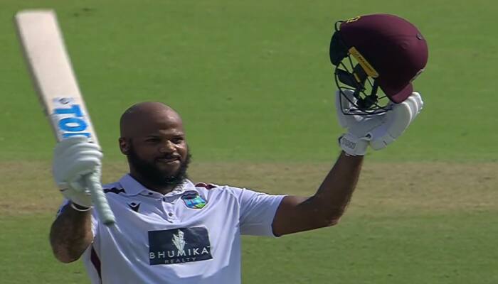 John Campbell’s Record-Breaking 100 Marks First West Indies Opener’s Test Century In India After 23 Years
