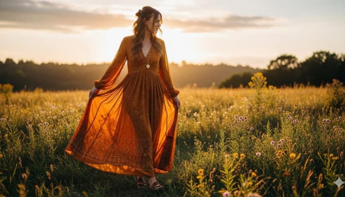 Elegant Maxi Dresses That Define Style To Get on Myntra Diwali Sale