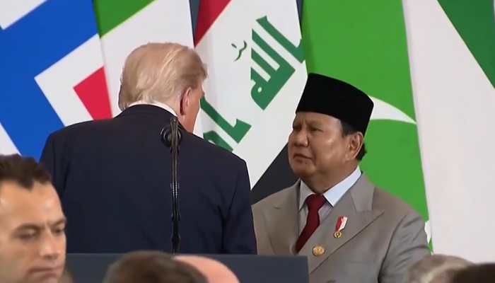 Business Deal? Hot Mic Catches Indonesia’s Prabowo Asking Trump For Meeting His Son Eric