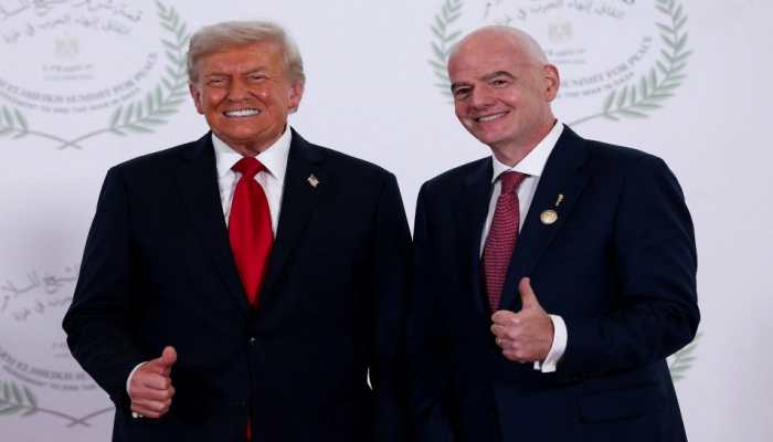 FIFA President Stuns World By Joining Trump At Gaza Peace Summit In Egypt’s Sharm el-Sheikh – Here’s Why