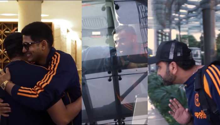 Emotional Reunion: Rohit Sharma Bows &amp; Hugs Virat Kohli, Shubman Gill’s Sudden Gesture Wins Internet - WATCH