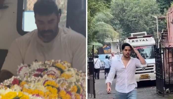 Pankaj Dheer Funeral: Son Nikitin Breaks Down; Sidharth Malhotra, Mika Singh, And Mahabharat Co-Stars Pay Their Last Respects