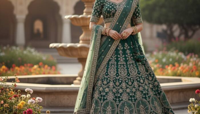  Stunning Festive Lehengas to Brighten Your Wardrobe at Myntra Diwali Sale